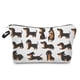 thumbnail image 1 of Bolsa de maquillaje de gran capacidad para mujer, neceser personalizable con estampado de perro, estuche de lápices para estudiantes qiuyongming unisex, 1 of 2