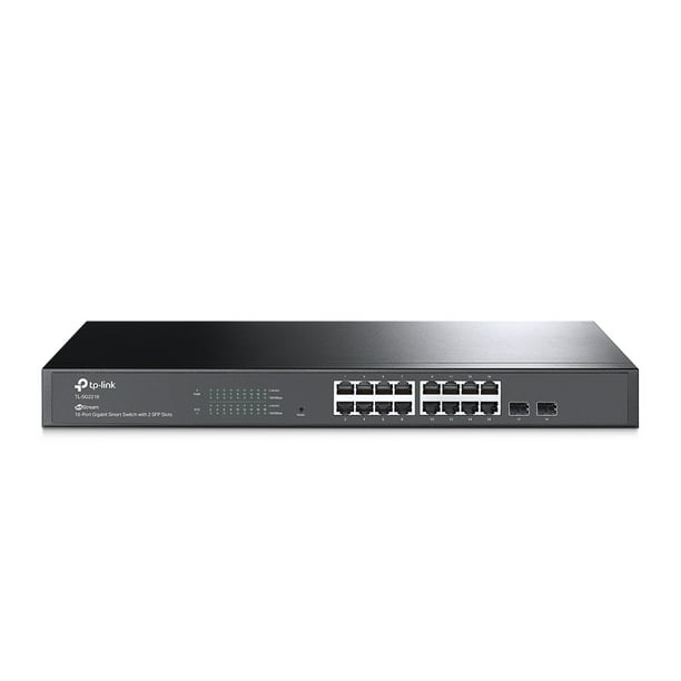 TP-LINK TL-SG2218 dispositivo de redes Gestionado L2/L2+ Gigabit Ethernet (10/100/1000) Negro TP-Link TL-SG2218