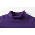 thumbnail image 5 of LittleSpring Boys Girls Fleece Turtleneck Shirts for Kids Thermal Tops Long Sleeve 2-14 Years, 5 of 6