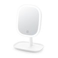thumbnail image 1 of Makeup Mirror With LED Light 180 Degree Rotation Table Adjustable Comestics Compact Mirror 3 Color Light Modes Vanity Mirror ,Widely Use, 1 of 6