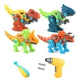 thumbnail image 2 of Take Apart Dinosaur Toy Building Toy Set for 5-7 Years Old Kids, 2 of 9