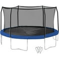 thumbnail image 5 of Skywalker Trampolines 16' Round Trampoline with Enclosure and Wind Stakes â€“ Blue, 5 of 22