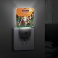 thumbnail image 4 of Isla del Drama Total Luz nocturna LED con sensor de anochecer a amanecer para dormitorio, baño, pasillo, escaleras - Lámpara LED nocturna de enchufe, 0.5W - 1 pieza, 4 of 6