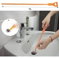 thumbnail image 4 of 3-pack 25-inch unblocker set - with handle, effectively removes hair and other blockages, suitable for toilets, kitchen sinks, bathtubs, and drains, 4 of 4
