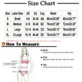 thumbnail image 4 of Feancey Womens Swimsuit Two Piece 2025 Summer Fashion V Cut Swim Bikini Bottoms and Bandeau Tops Bathing Suit Beach Casual Solid Color Swimsuits Spring Sales Black M, 4 of 4