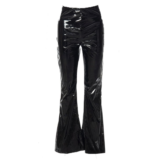 Pantalones casuales de mujer Pantalones de mujer de cintura alta sólidos con cremallera en la cadera Micro Pull Fridja hfkajh102115