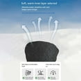 thumbnail image 4 of KHONTS Windproof Winter Gloves for Women and Men Warm Snow Gloves Skiing Gloves Windproof Mittens Light Gray One Size, 4 of 4