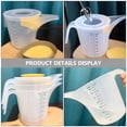 thumbnail image 4 of YOSADIER 1Set Self Stirring Cup for Baking 1.5L Capacity Cylindrical Shape PP Material, 4 of 8