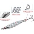 thumbnail image 3 of 5 piezas de señuelos de pesca de metal, cucharas giratorias, cebos, aparejos, señuelos a medida, kits de cuillere peche, leurres, 3 of 4