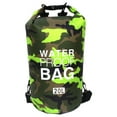 thumbnail image 1 of Almencla Dry Bag Waterproof Adjustable Shoulder Strap for Boating Kayaking Fishing Rafting Swimming Camping Snowboarding Beach Storage Bag - Green 20L, 1 of 6