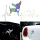 thumbnail image 3 of Lindas pegatinas de coche Bulldog creativo Pegatinas impermeables Parachoques Advertencia Coche, 3 of 8