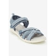 thumbnail image 2 of Comfortview Women's The Annora Nubuck-Like Adjustable Water Friendly Sandal, 2 of 6