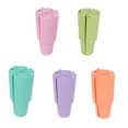 thumbnail image 3 of Kearding El revestimiento para tazas de bebidas puede contener 2 bebidas, sin derrames, adecuado para tazas de 40 oz, cubierta de taza de doble Teteras cian, 3 of 6