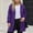 Purple, variant on Hanen Plus Size Women's Zip Up Hoodies Oversized Fleece Long Tunic Sweatshirts Casual Long Sleeve Fall Hoodie Jacket Coat