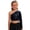 1-Black246, variant on WOYY Toddler Girls One Shoulder Long Sleeve Crop Top Party Dance Top T-Shirt, Sizes 2-18