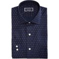 thumbnail image 1 of Club Room Camisa de vestir con botones y fular para hombre, azul, cuello de 18" y manga de 34-35", 1 of 1
