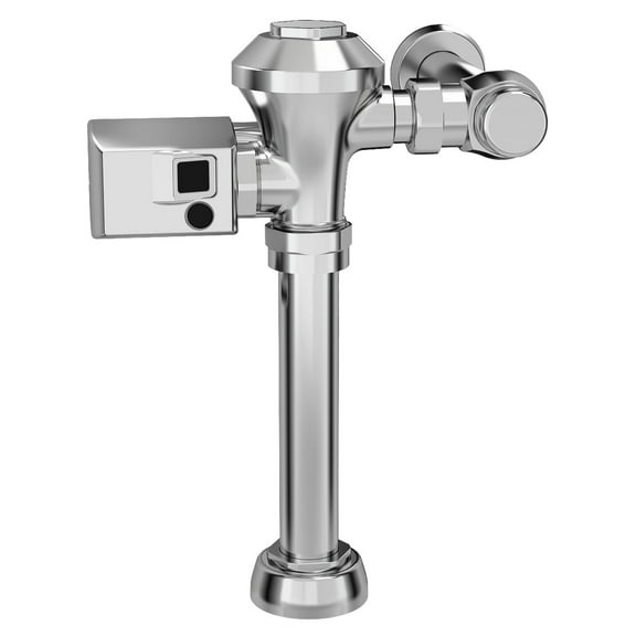 American Standard Ultima Sensor-Operated Toilet Flush Valve 1.28 GPF Diaphragm-Type for 1.5-in Top Spud with 11.5-in Supply in Polished Chrome