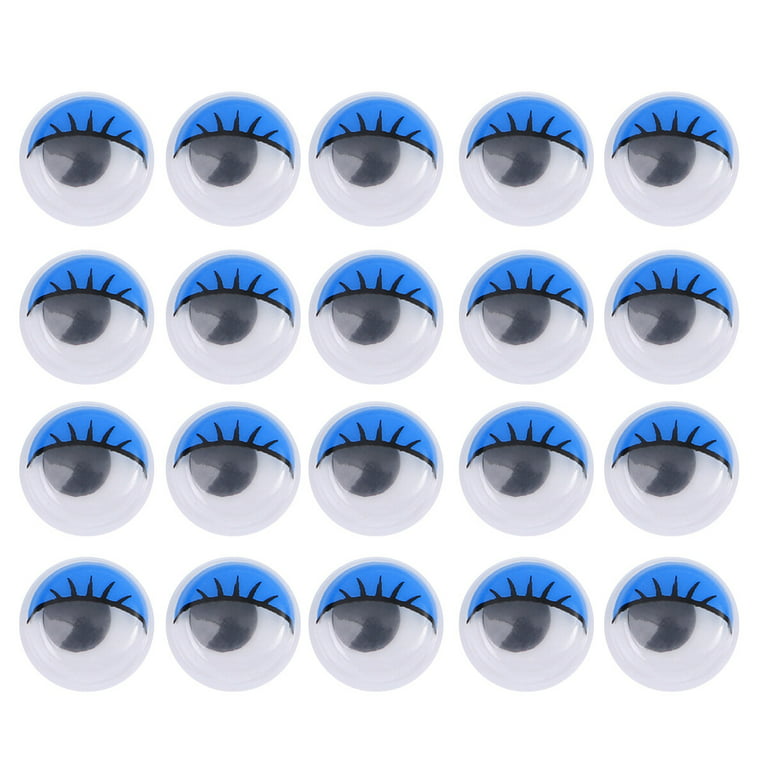 Googly Wiggly Wobbly Craft Eyes Self Adhesive Stickers 7 Sizes 4mm