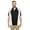 Blk/ Wht/ D Chrc, variant on Harriton M385 Men's Advantage Snag Protection Plus IL Colorblock Polo-Black/ Red/ Dark Charcoal-2XL