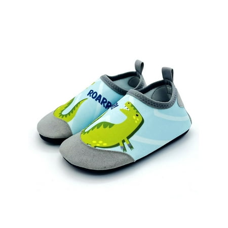 

Lacyhop Boys Climbing Breathable Round Toe Wading Shoes Kids Diving Casual Low Top Flats Quick Dry Waterproof Socks