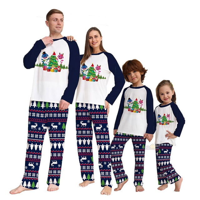 Conjunto de pijamas familiares a juego para Navidad, disfraz de elfo de Navidad para adultos, padre, madre, niños, camiseta, pantalones, atuendos de aspecto, 2022