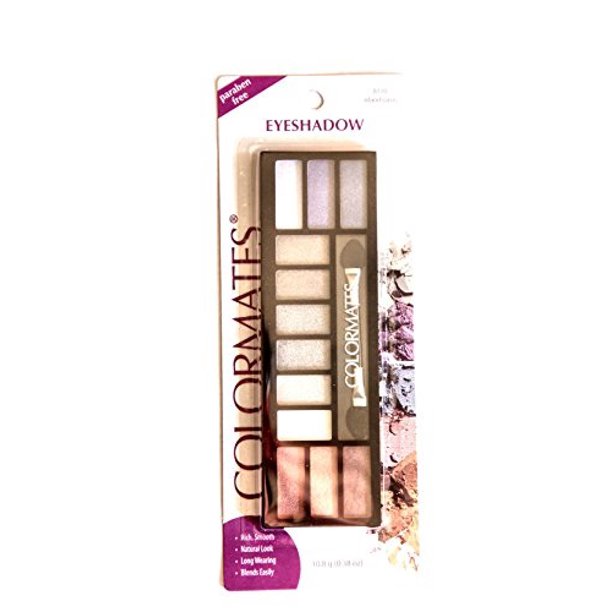 colormates eyeshadow palettes with applicator, island oasis 12colors