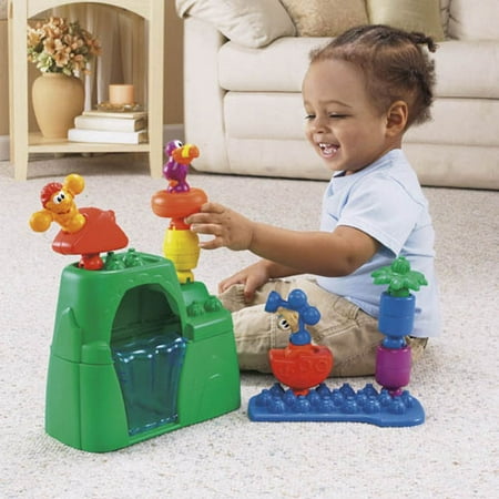 Pop-Onz Building System Jungle Block Bucket