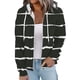 thumbnail image 4 of Sudadera con capucha de manga larga para mujer, informal, con capucha, para exteriores y chaquetas, a la moda, con estampado, de manga larga, con bolsillos, 4 of 7