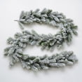 thumbnail image 3 of Festive Christmas Garland Tabletop Decoration Full PE Rattan Greenery for Holiday Party Centerpiece, 3 of 4