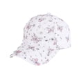 thumbnail image 2 of HuangHuanChen Baseball Cap For Women Men with Diamonds Butterfly Pattern Adjustable Breathable Casual Sports Cap Hat Rhinestone Ponytail Mesh Shiny Bling Baseball Cap Unisex Pink One Size, 2 of 3