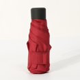 thumbnail image 2 of Paraguas de viaje compacto y resistente al viento, plegable, portátil y ligero para exteriores. rojo, 2 of 8