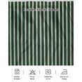 thumbnail image 5 of Teal Striped Wrap Around Bed Skirts for Queen Bed 18" Drop,Bed Skirt with Adjustable Elastic Belt Dust Ruffle Bed Valance for Bedroom Hotel Turquoise Modern Abstract Art Aesthetics Bed Frame Cover, 5 of 7