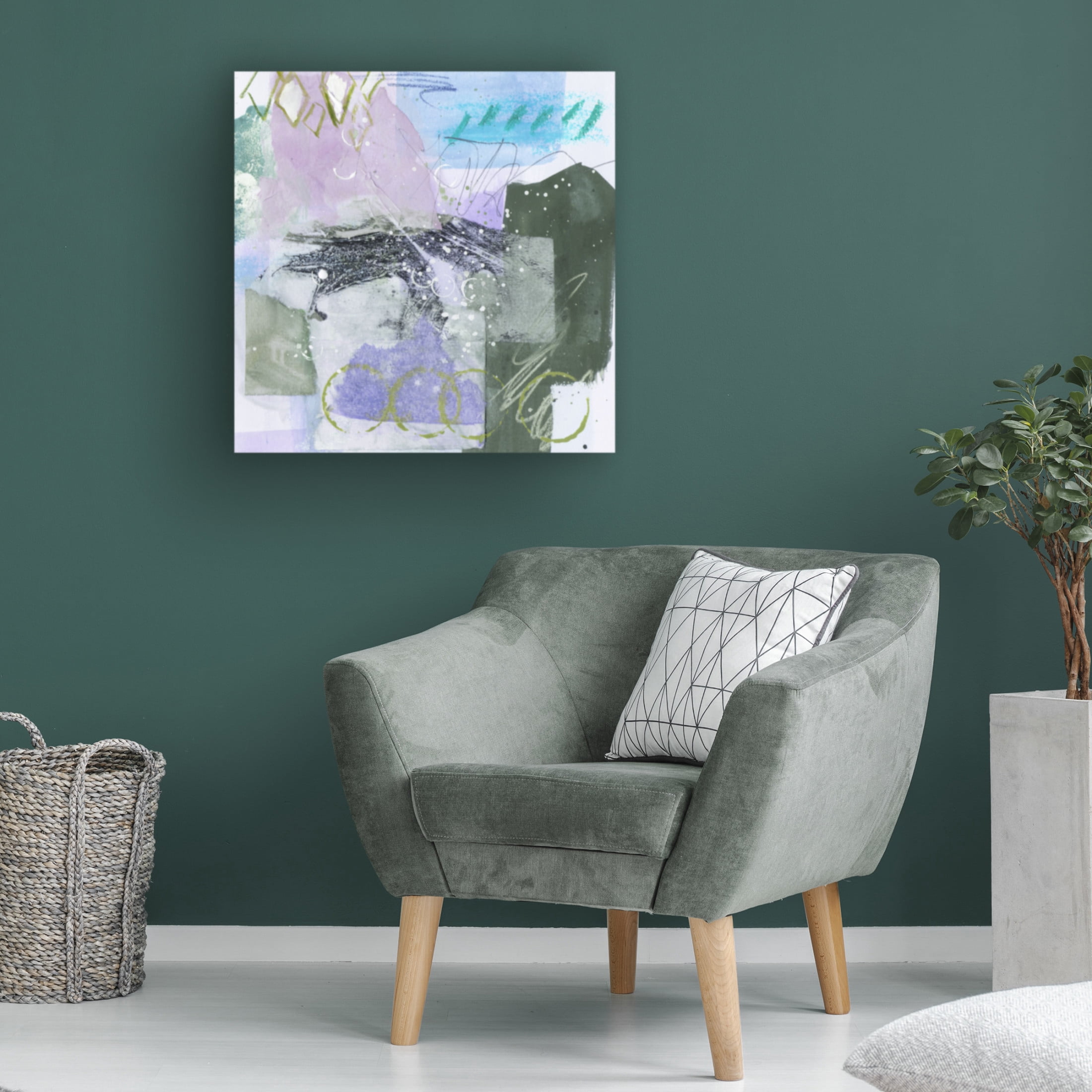 Trademark Fine Art Melissa Wang  Snow Petal I Canvas Wall Art