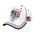 thumbnail image 2 of Vintage Washed Baseball Cap for Men and Women, Adjustable Low Profile Dad Hat, Cotton Curved Brim Casual Outdoor Hat,911 Never Forget, 2 of 7