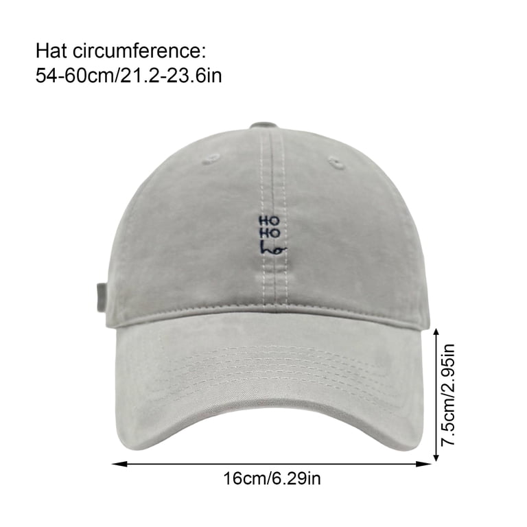 Baseball Cap with Adjustable Strap, Cotton, Curved Brim Casual Outdoor Cotton Baseball Cap with Curved Brim  main image 4