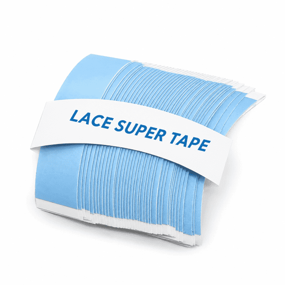 40pcs Double Sided Ultra Hold Clear Waterproof C-Shaped Lace Front Wig Tape for Wigs Toupee Hairpiece - Extra Strong Adhesive Strips Kit