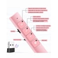 thumbnail image 4 of Apuntador Xtellar Presentador Láser Inalámbrico Remoto Usb Recargable Color Rosa, 4 of 5