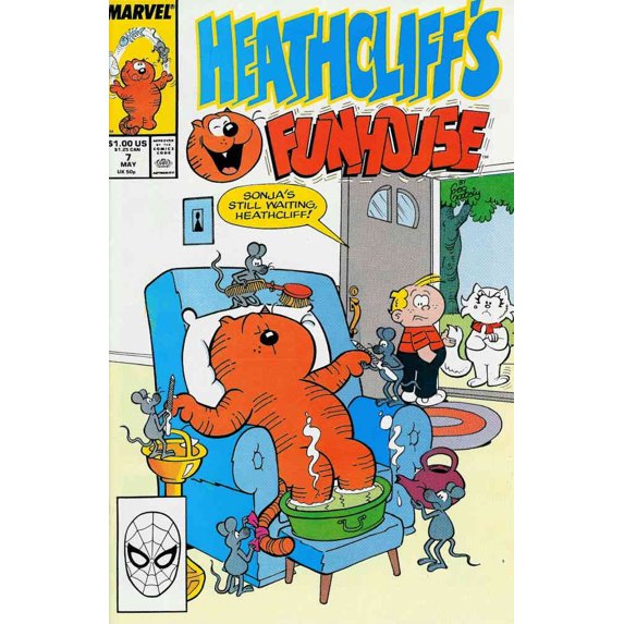 Heathcliff's Funhouse #7 VF ; Marvel/Star Comic Book