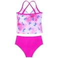thumbnail image 5 of iEFiEL Kids Little&Big Girls Swimsuit Mermaid Scales Swimwear with Bottoms Bathing Suit, 5 of 7