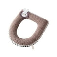 thumbnail image 1 of Thickened Washable Toilet Seat Cushion Cover, Warm Version, Perfect for Household Use, 1 of 6