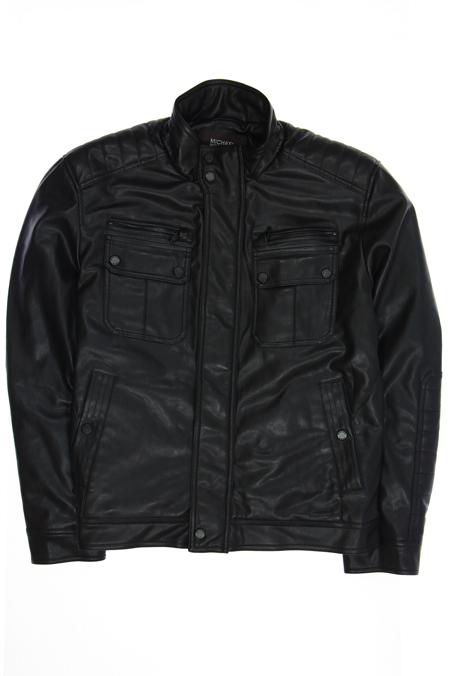 Michael Kors Men's Faux Leather Jacket 