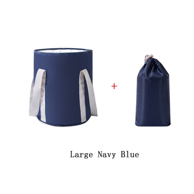 UMMH Foot Bath Bucket Portable Camping Sink Outdoor Foldable Basin