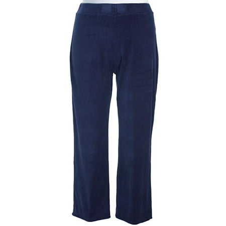 Women's Plus Velour Track Pants