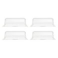 thumbnail image 3 of 4 Packs Roll Top Display Cover Set, Clear, PC, Flip Shafts Food Cover for 1/1 Chafing Dish, 3 of 14