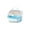 Blue, variant on Qocolcyl Portable Small Pet Travel Carrier Cage with Transparent Dome Top,Ventilated Handheld Outgoing Box for Hamster Guinea Pig Hedgehog Small Animal Outdoor Supply