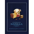thumbnail image 2 of Vintage Apple Collection 18x24 Gold Ornate Wood Framed with Double Matting Museum Art Print Titled - Barilla_Blue, 2 of 4