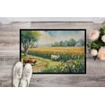 thumbnail image 2 of Carolines Treasures DAC7689MAT 18 x 27 in. Cows by the Cornfield Doormat, 2 of 5