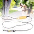 thumbnail image 4 of Cuerda de tracción ajustable multifuncional portátil duradera amarilla para mascotas que tira de la correa para perros, 4 of 8