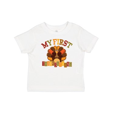 Inktastic First Thanksgiving Turkey Boys or Girls Baby T-Shirt