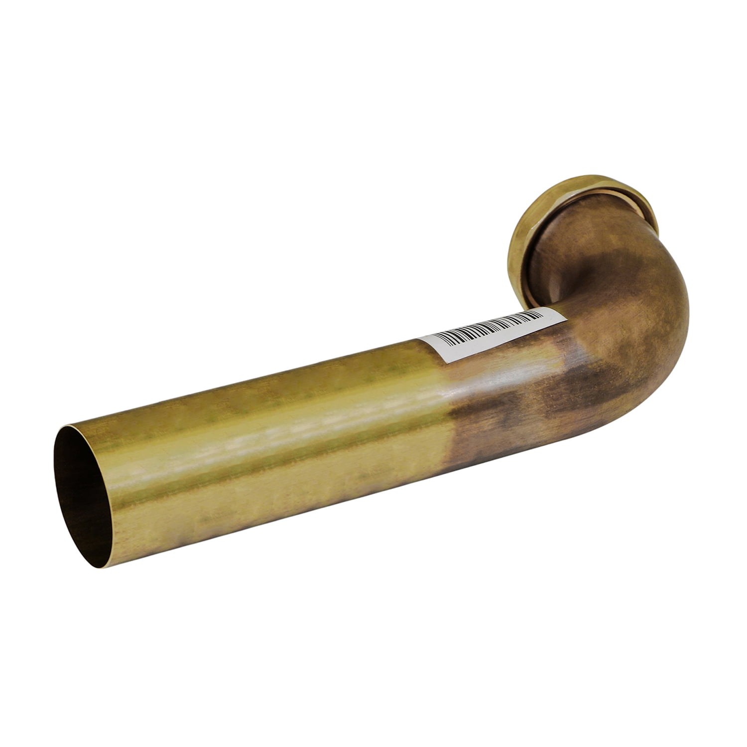 Highcraft 20-19242 Slip Joint Waste Bend for Tubular Drain Applications, 1-1/2 in. x 24 in., 20GA Brass